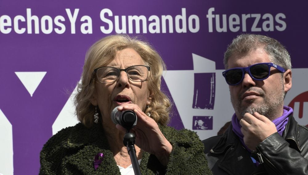La alcaldesa de Madrid, Manuela Carmena