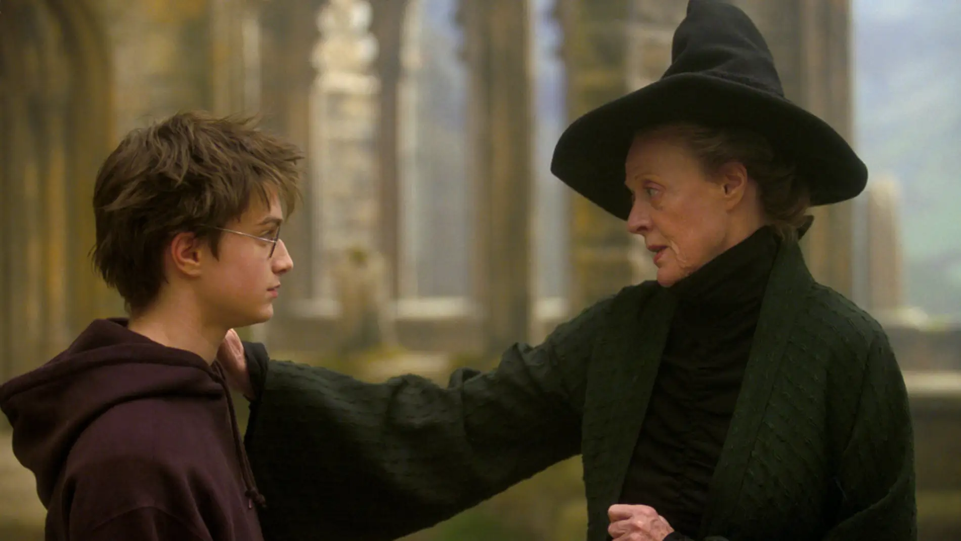 McGonagall y Harry Potter