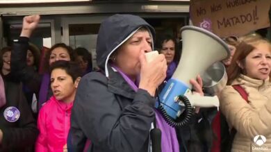Seguimiento del 50 por ciento en la huelga del Día de la Mujer