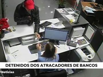 Detenidos dos atracadores que asaltaron nueve bancos en Madrid Detenidos dos atracadores que asaltaron nueve bancos en Madrid