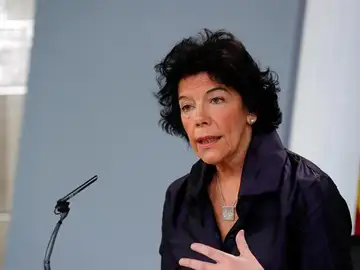 La ministra portavoz del Gobierno, Isabel Celaá La ministra portavoz del Gobierno, Isabel Celaá