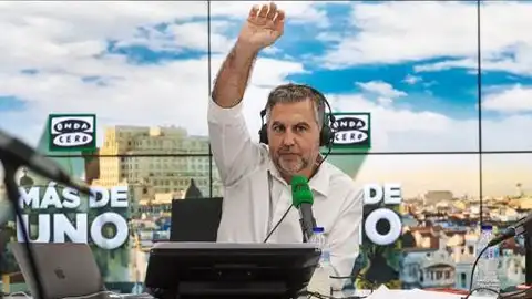 Carlos Alsina en 'Más de uno' Carlos Alsina en 'Más de uno'