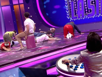 Rubén y Maribel, los dos primeros en clasificarse en ‘Atrapa la silla’ Rubén y Maribel, los dos primeros en clasificarse en ‘Atrapa la silla’