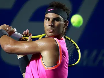 Rafa Nadal, en acción en Acapulco Rafa Nadal, en acción en Acapulco