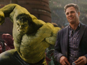 Hulk y Bruce Banner en 'Vengadores: Infinity War'
