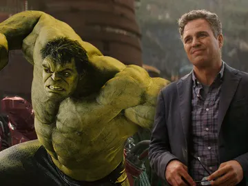 Hulk y Bruce Banner en 'Vengadores: Infinity War' Hulk y Bruce Banner en 'Vengadores: Infinity War'