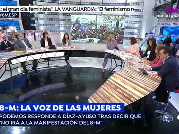 Qúe es el 8M en voz de las mujeres de los principales partidos Qúe es el 8M en voz de las mujeres de los principales partidos