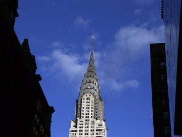 Detalle del edificio Chrysler en Manhattan, Nueva york