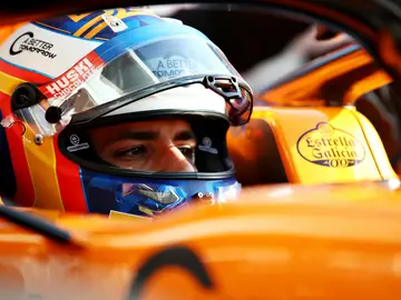 Carlos Sainz, en el McLaren Carlos Sainz, en el McLaren