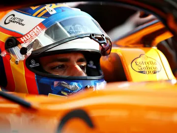 Carlos Sainz, en el McLaren Carlos Sainz, en el McLaren