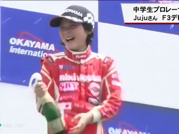 Juju Noda, la joven piloto de 13 años que asombra al mundo del motor: "Mi sueño es ser campeona de F1"
