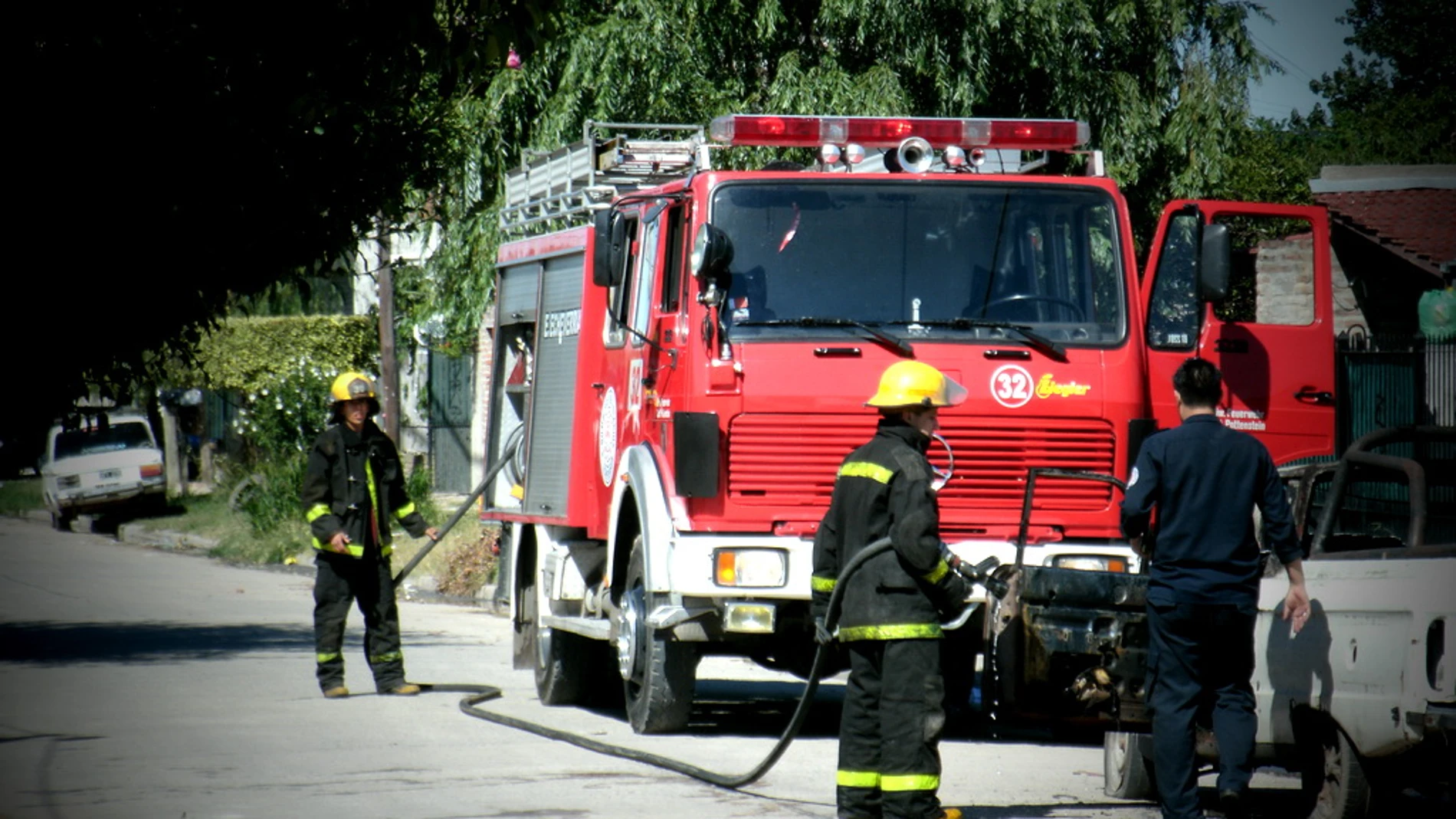 Camión de bomberos en Argentina (archivo) Camión de bomberos en Argentina (archivo)