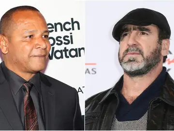 El padre de Neymar y Cantona, enfrentados en París El padre de Neymar y Cantona, enfrentados en París