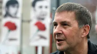Arnaldo Otegi El secretario general de EH Bildu, Arnaldo Otegi