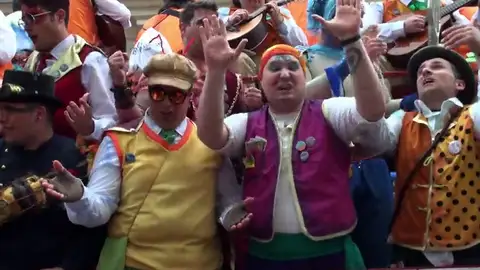 Cádiz se deja el alma en la celebración de su emblemático carnaval Cádiz se deja el alma en la celebración de su emblemático carnaval