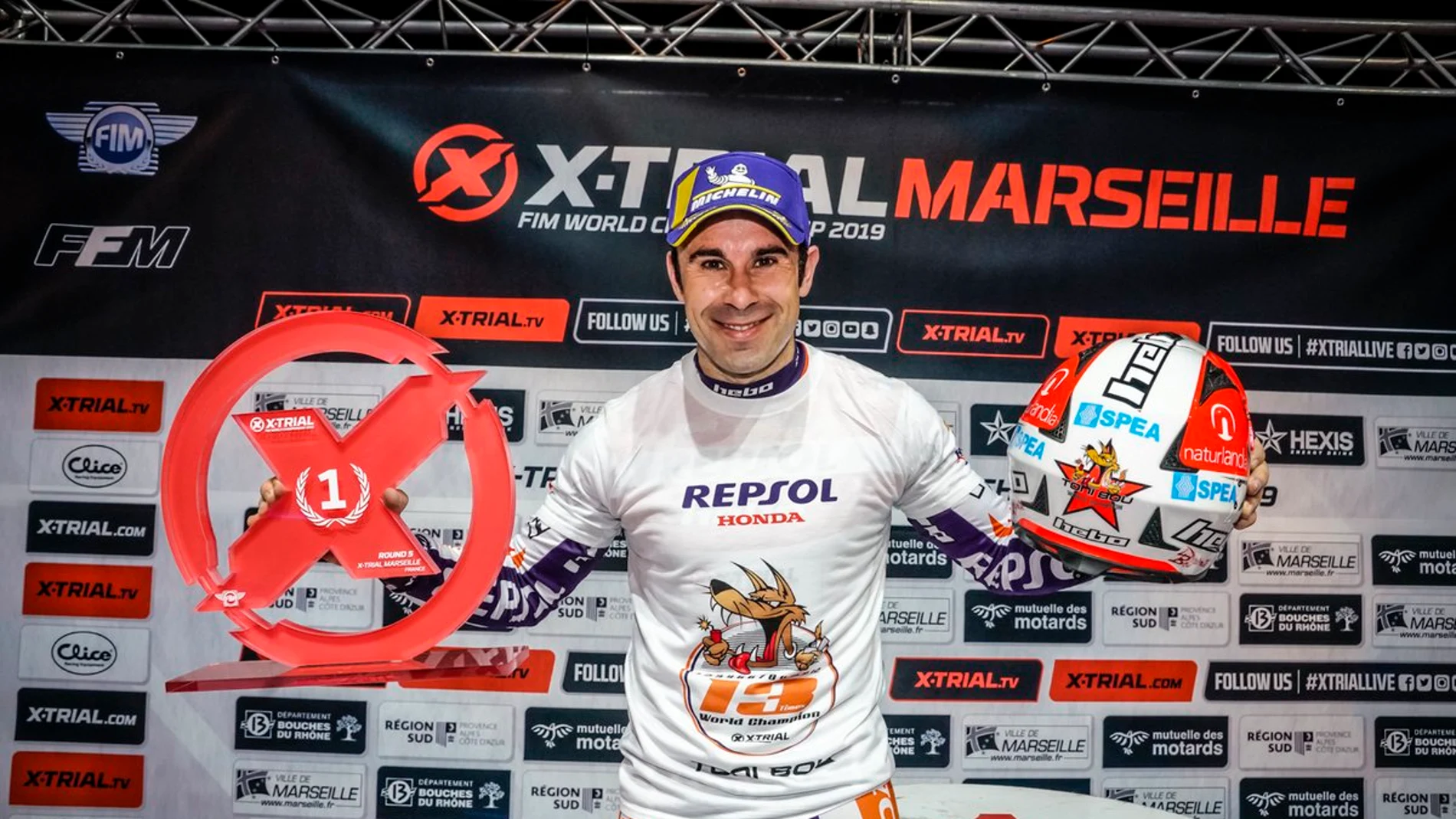 Toni Bou, de nuevo campeón del mundo Toni Bou, de nuevo campeón del mundo