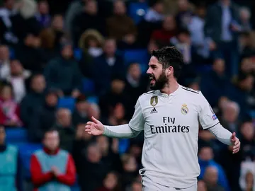 Isco, durante un partido con el Real Madrid Isco, durante un partido con el Real Madrid