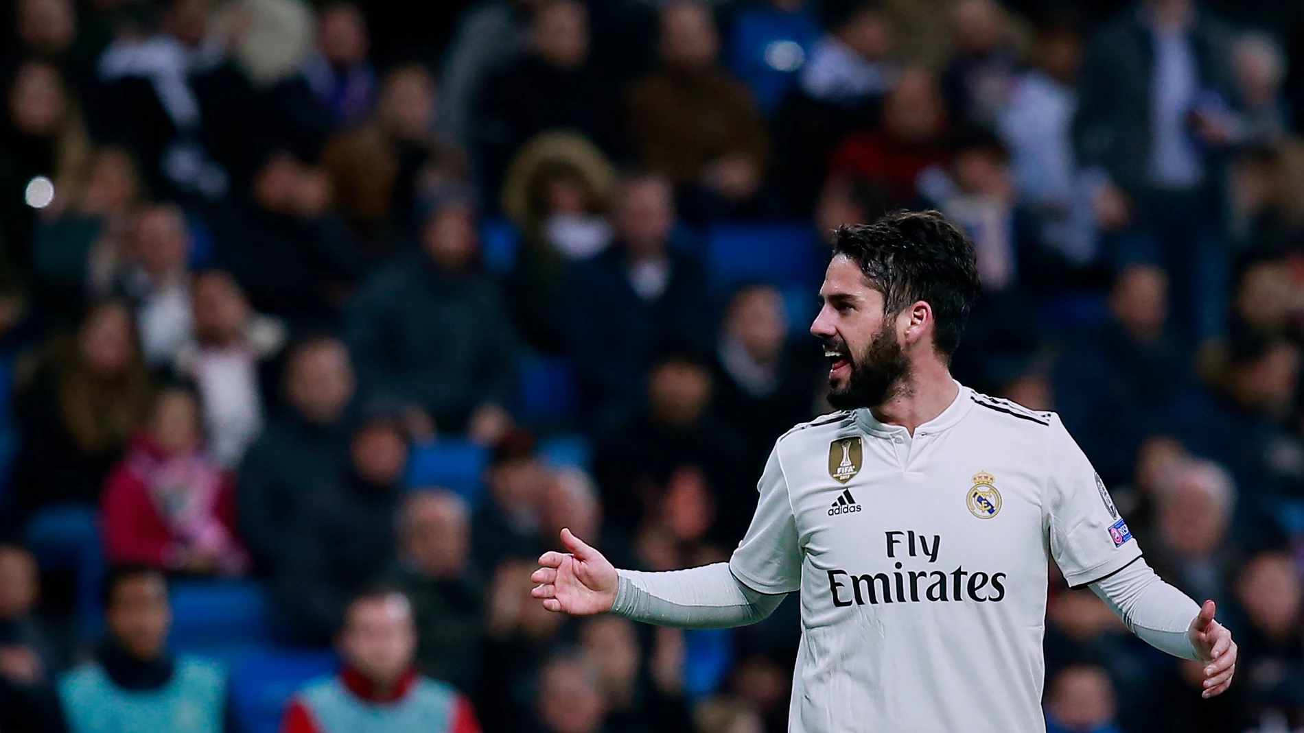 Isco, durante un partido con el Real Madrid Isco, durante un partido con el Real Madrid