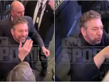 James Dolan echa a un aficionado del Madison Square Garden James Dolan echa a un aficionado del Madison Square Garden