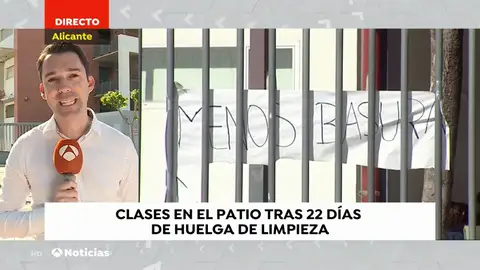 Huelga de limpieza en institutos de Valencia Huelga de limpieza en institutos de Valencia