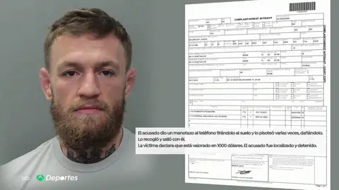 Arrestan a Conor McGregor en Miami por destrozar y robar el móvil de un fan Arrestan a Conor McGregor en Miami por destrozar y robar el móvil de un fan