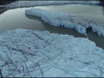 Alarma en la Patagonia por la ruptura de un glaciar Alarma en la Patagonia por la ruptura de un glaciar