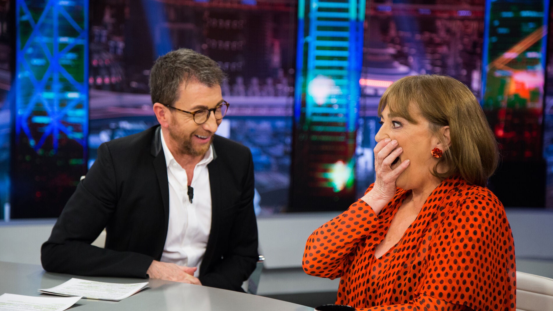 Carmen Maura y Pablo Motos reflexionan sobre el perd&oacute;n y el rencoroso en 'El Hormiguero 3.0'