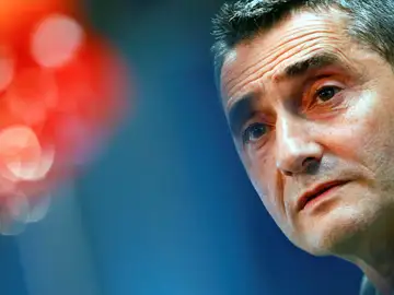 Ernesto Valverde, en rueda de prensa Ernesto Valverde, en rueda de prensa