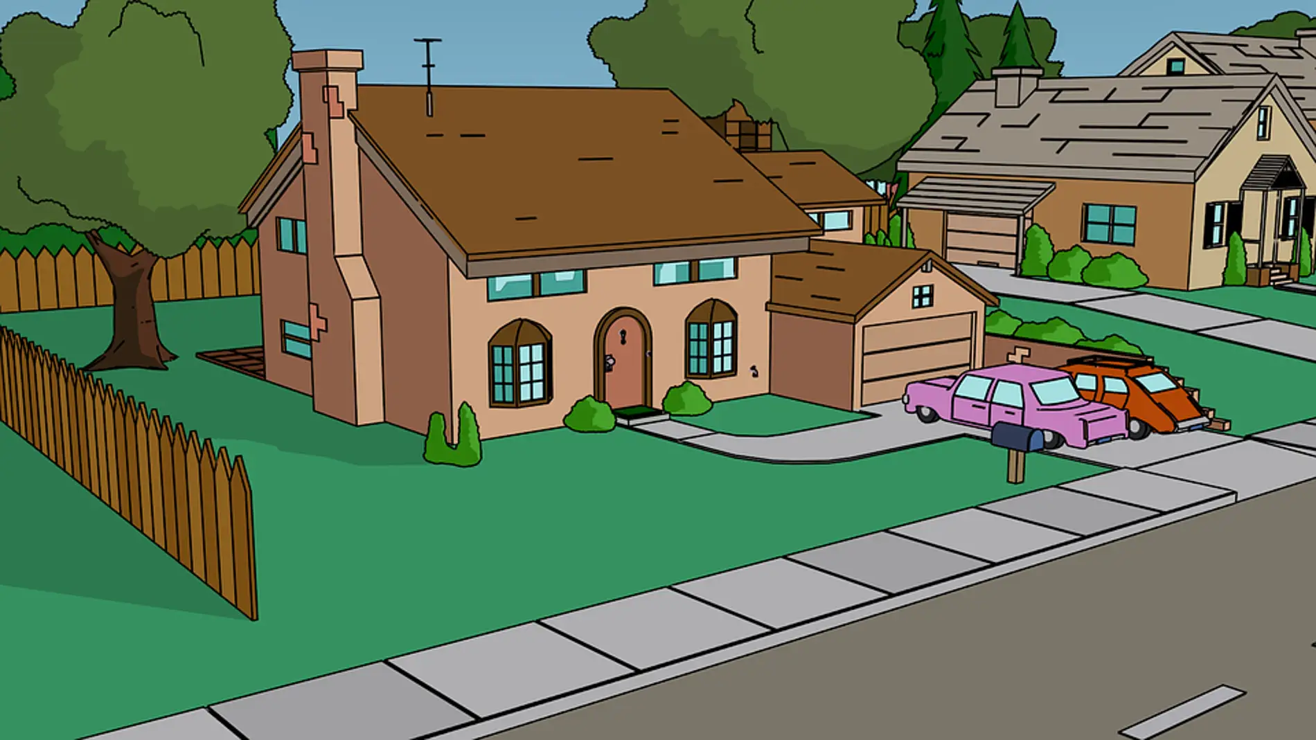 Casa de los Simpsons