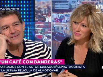 Un café con Antonio Banderas