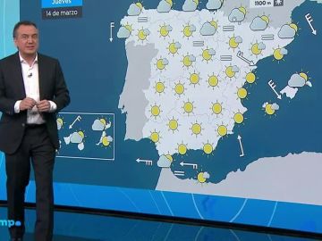 Vuelven a subir las temperaturas en un día de vientos fuertes en el norte peninsular Vuelven a subir las temperaturas en un día de vientos fuertes en el norte peninsular