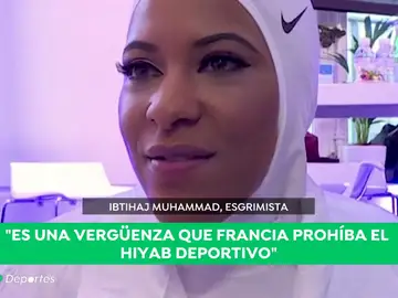 "Dictar a las mujeres lo que deben llevar es un problema": habla la primera estadounidense en competir con hijab "Dictar a las mujeres lo que deben llevar es un problema": habla la primera estadounidense en competir con hijab