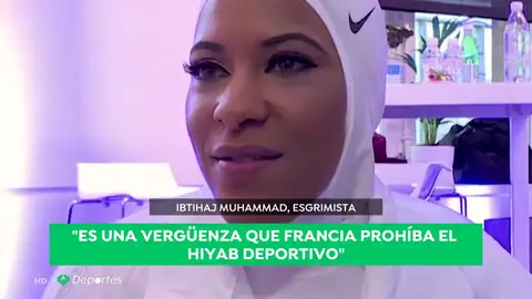 "Dictar a las mujeres lo que deben llevar es un problema": habla la primera estadounidense en competir con hijab "Dictar a las mujeres lo que deben llevar es un problema": habla la primera estadounidense en competir con hijab