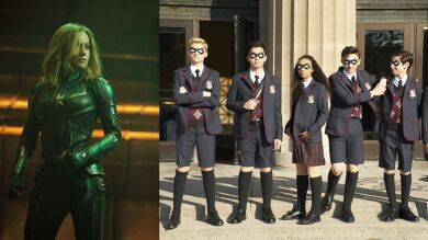 La extraña conexión entre 'Capitana Marvel' y 'The Umbrella Academy'