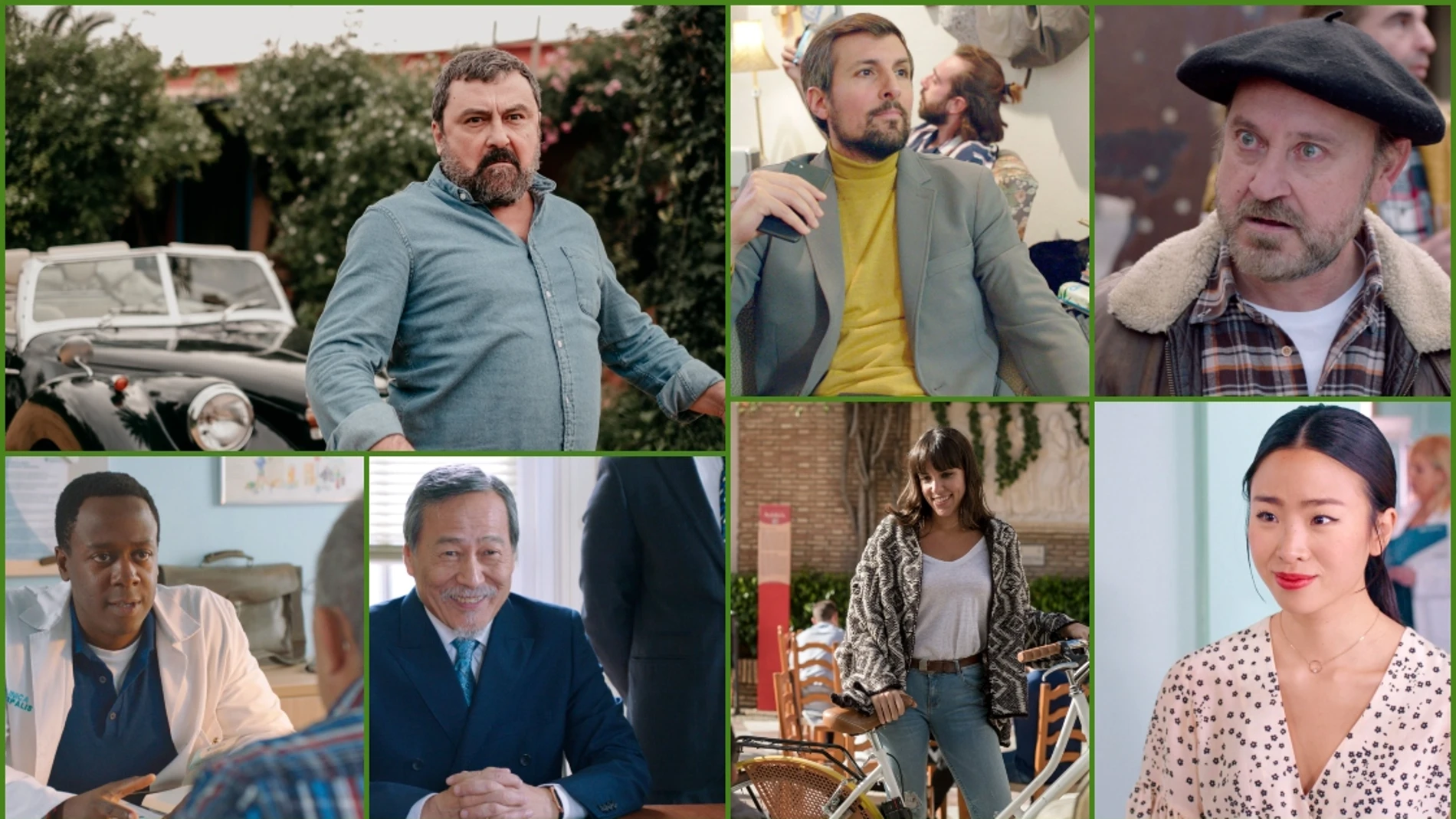 Paco Tous,Ramón Merlo, Javier Antón, Jimmy Castro, Kao Chenmin, Rocío Peláez y Songa Park se incorporan a la quinta temporada de 'Allí Abajo'