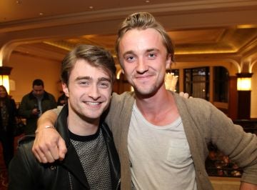 Daniel Radcliffe y Tom Felton, amigos durante años