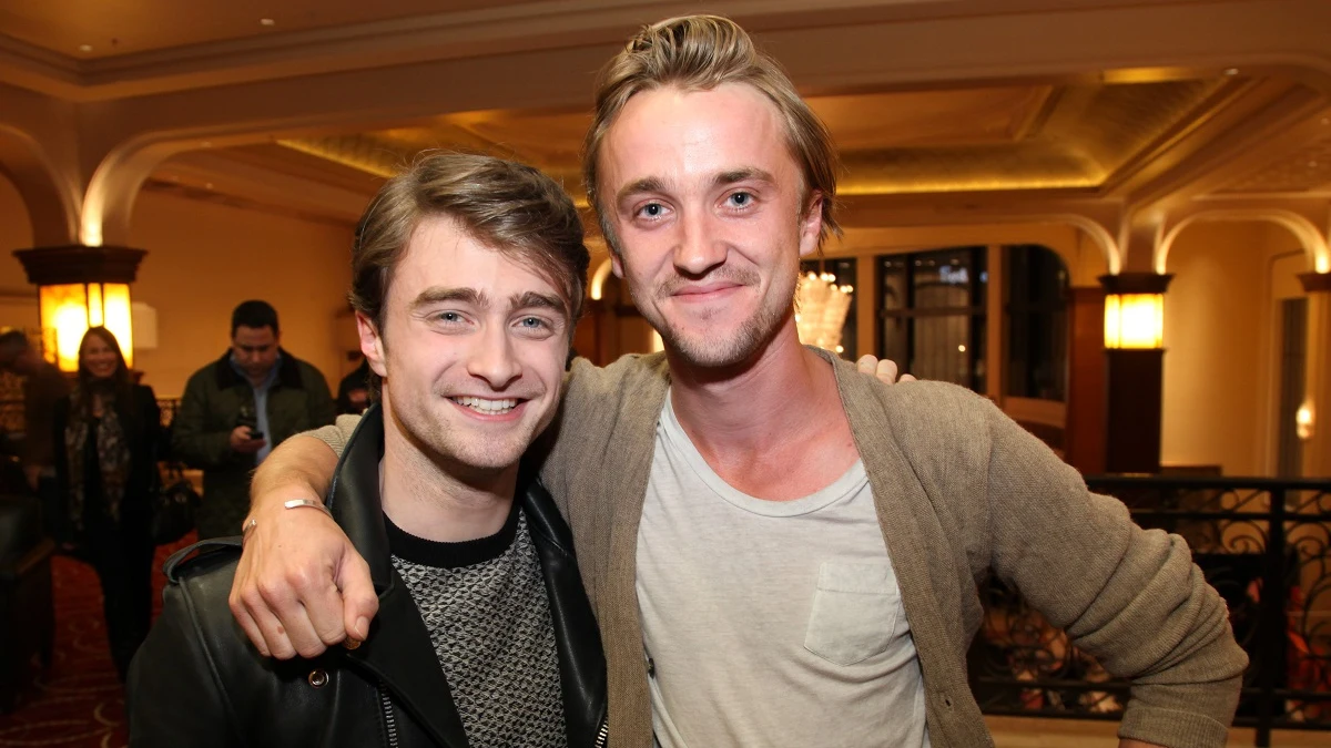 Daniel Radcliffe y Tom Felton, amigos durante años Daniel Radcliffe y Tom Felton, amigos durante años