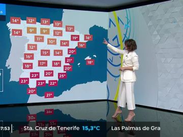 Desplome de las temperaturas en todo el país Desplome de las temperaturas en todo el país