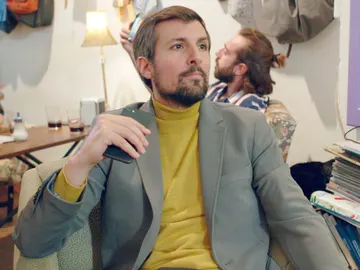 Javier Antón es Asier en 'Allí Abajo' Javier Antón es Asier en 'Allí Abajo'