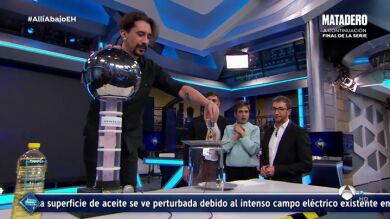 Marron nos descubre las asombrosas capacidades de la electricidad estática en 'El Hormiguero 3.0'