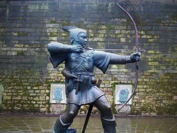 Estatua de Robin Hood