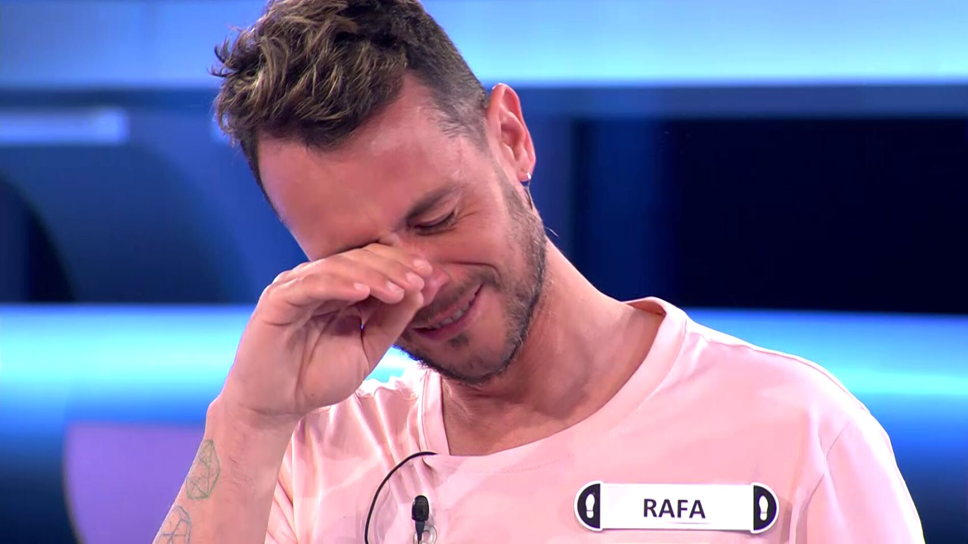 Las l&aacute;grimas de emoci&oacute;n de Rafa, el concursante bailar&iacute;n de Palomares