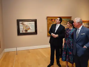 La Reina Letizia y el Príncipe de Gales inauguran una exposición de Sorolla en la National Gallery de Londres La Reina Letizia y el Príncipe de Gales inauguran una exposición de Sorolla en la National Gallery de Londres