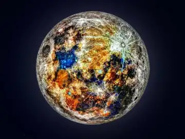 Los colores de la Luna Los colores de la Luna