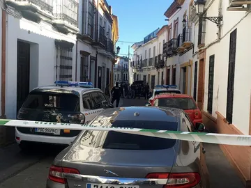 Vista de la calle de la localidad onubense de Bollullos Par del Condado Vista de la calle de la localidad onubense de Bollullos Par del Condado