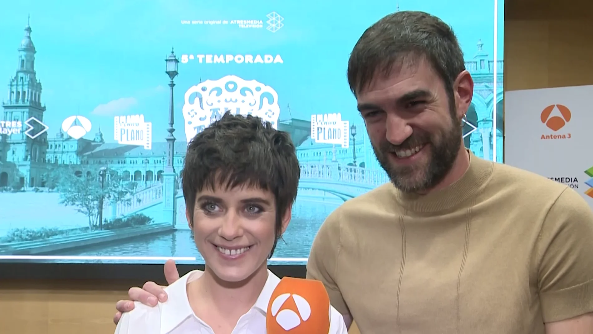 María León y Jon Plazaola: "Os vais a volver locos con nuestro amor esta temporada" 