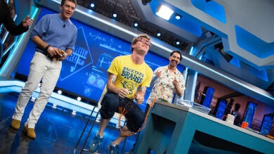 El espectacular invento de Timothy Marzullo que sorprende a Antonio Banderas en 'El Hormiguero 3.0'
