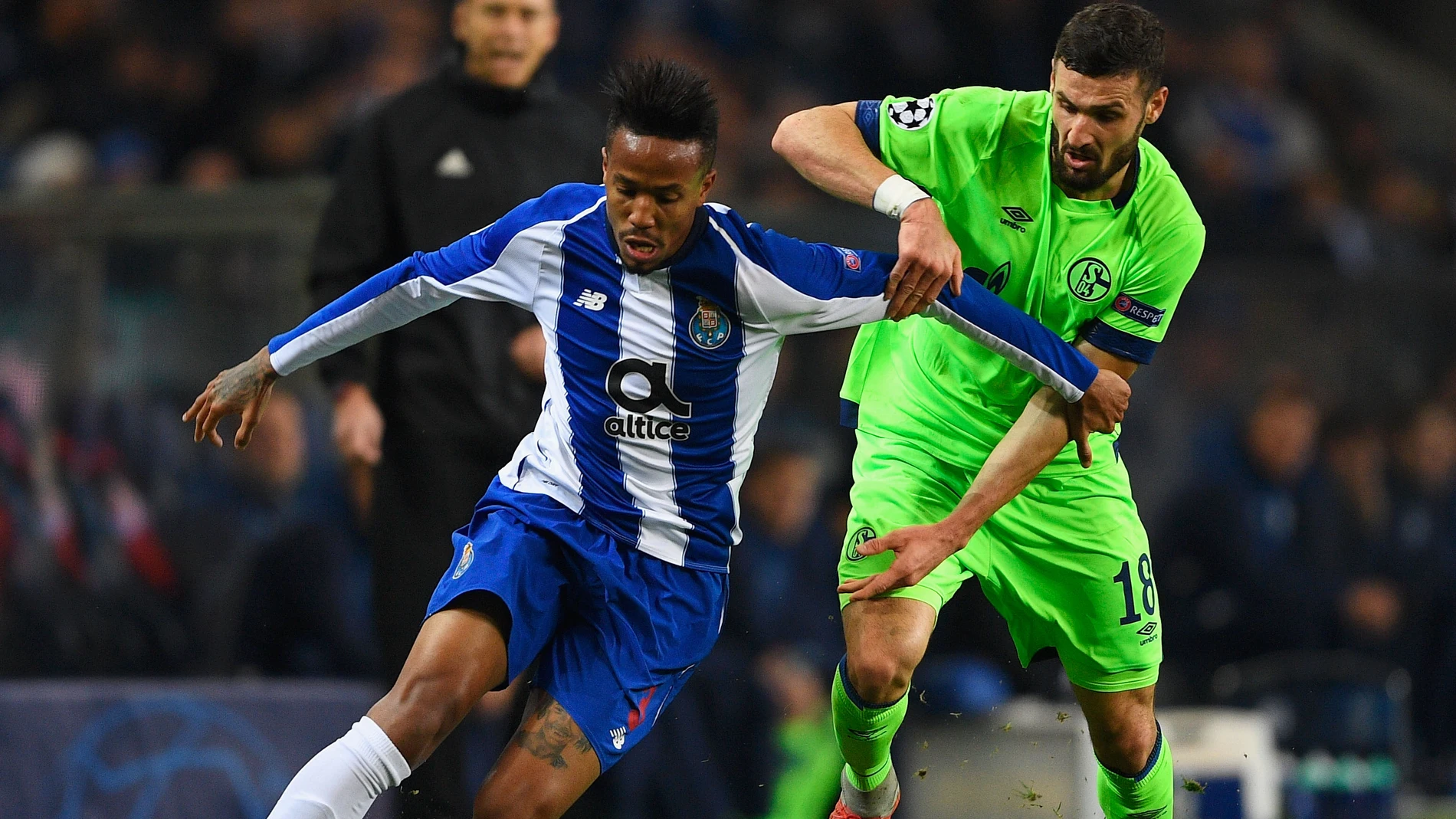 Militao, en un partido de Champions con el Oporto Militao, en un partido de Champions con el Oporto