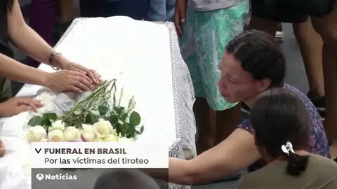 Funeral por las víctimas del tiroteo en una escuela de Brasil Funeral por las víctimas del tiroteo en una escuela de Brasil