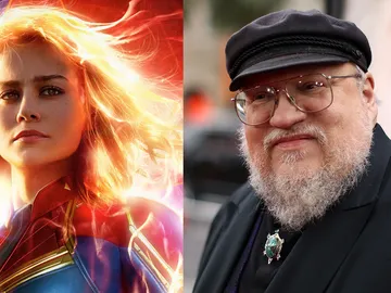 George R.R. Martin alucina con Capitana Marvel George R.R. Martin alucina con Capitana Marvel